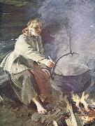 Anders Zorn i eidhuset Spain oil painting artist